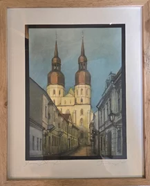Rormer obrazu spolu s rámom 42x52 cm
