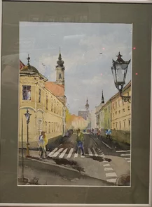 Rormer obrazu spolu s rámom 46x41 cm