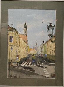 Rormer obrazu spolu s rámom 46x41 cm