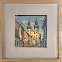 Rormer obrazu spolu s rámom 54x54 cm