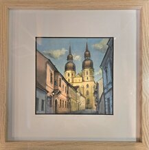 Rormer obrazu spolu s rámom 54x54 cm