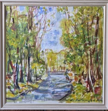 Rormer obrazu spolu s rámom 55x55 cm