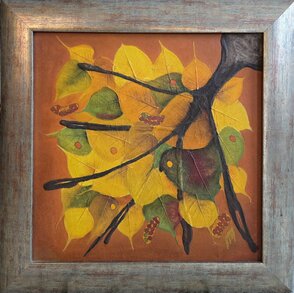 Rormer obrazu spolu s rámom 63x63 cm