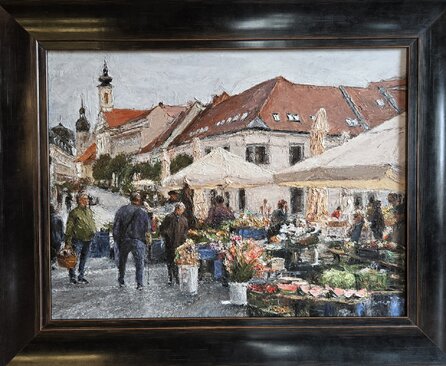 Rormer obrazu spolu s rámom 66x53 cm