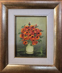 Rormer obrazu spolu s rámom cca 21x25 cm