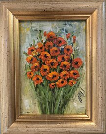 Rormer obrazu spolu s rámom cca 21x25 cm