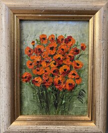 Rormer obrazu spolu s rámom cca 21x25 cm