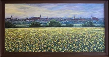 Roymer obrazu spolu s rámom 120x63 cm