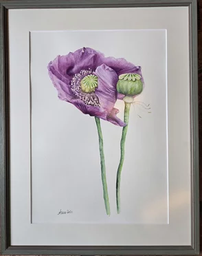 Rozmer obrázku spolu s rámom 49x63 cm