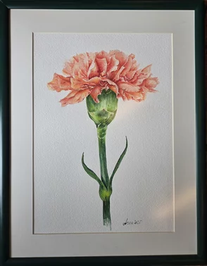 Rozmer obrázku spolu s rámom 50x66 cm