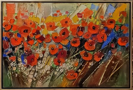 rozmer obrazu s rámom 125x85cm