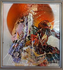 rozmer obrazu s rámom 232X34,5 cm