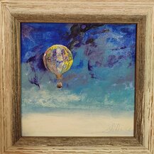 rozmer obrazu s rámom 27,5X27,5 cm