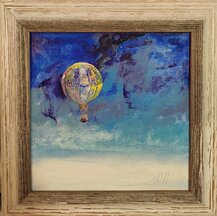 rozmer obrazu s rámom 27,5X27,5 cm