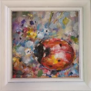 rozmer obrazu s rámom 28X28 cm