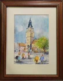 rozmer obrazu s rámom 29x38cm