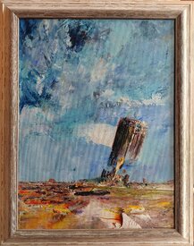 rozmer obrazu s rámom 37,5X47,5 cm