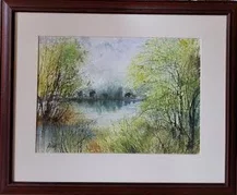 rozmer obrazu s rámom 46X56cm