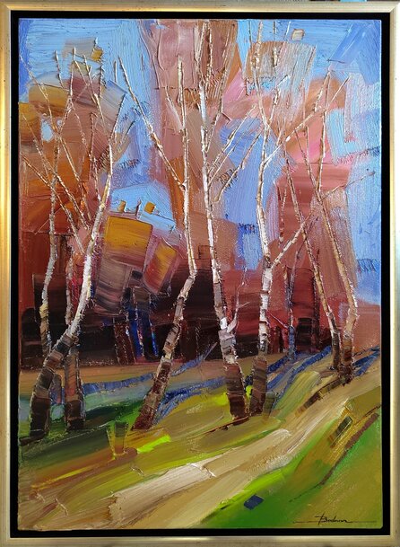 rozmer obrazu s rámom 55x75 cm