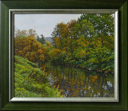 rozmer obrazu s rámom 70x60cm