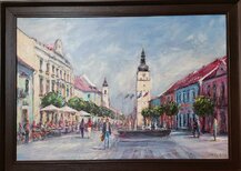 rozmer obrazu s rámom je 57x79 cm