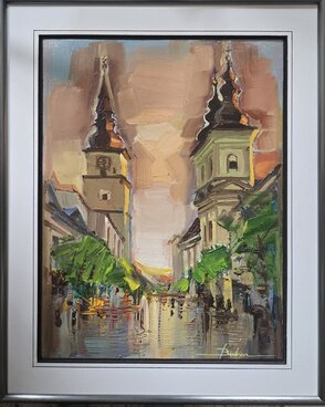Rozmer obrazu spolu s rámom 33x42 cm