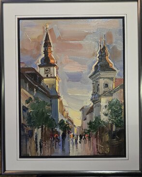 Rozmer obrazu spolu s rámom 33x42 cm