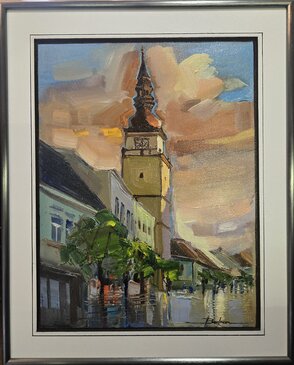 Rozmer obrazu spolu s rámom 33x42 cm