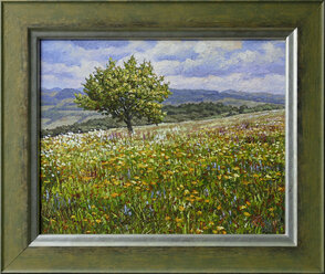 Rozmer obrazu spolu s rámom 36x32 cm