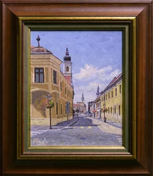 Rozmer obrazu spolu s rámom 38x45cm