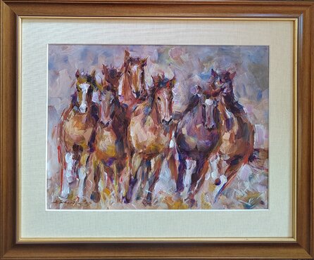 Rozmer obrazu spolu s rámom 55x45 cm