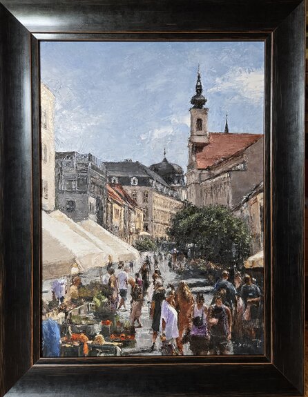 Rozmer obrazu spolu s rámom 56x73 cm