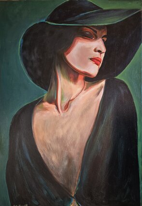 Rozmer obrazu spolu s rámom 70x100cm