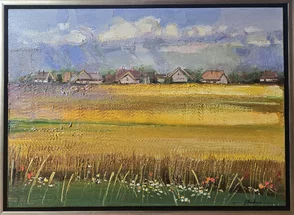 Rozmer obrazu spolu s rámom 75x55 cm