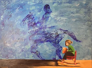 Rozmer obrazu spolu s rámom 80x60cm