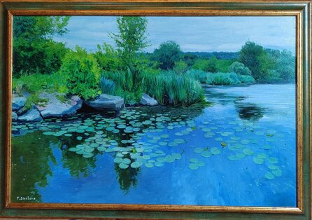 Rozmer obrazu spolu s rámom 83x59cm